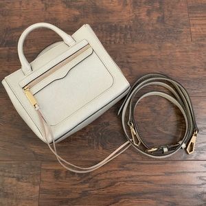 REBECCA MINKOFF Gold Small 2 way bag